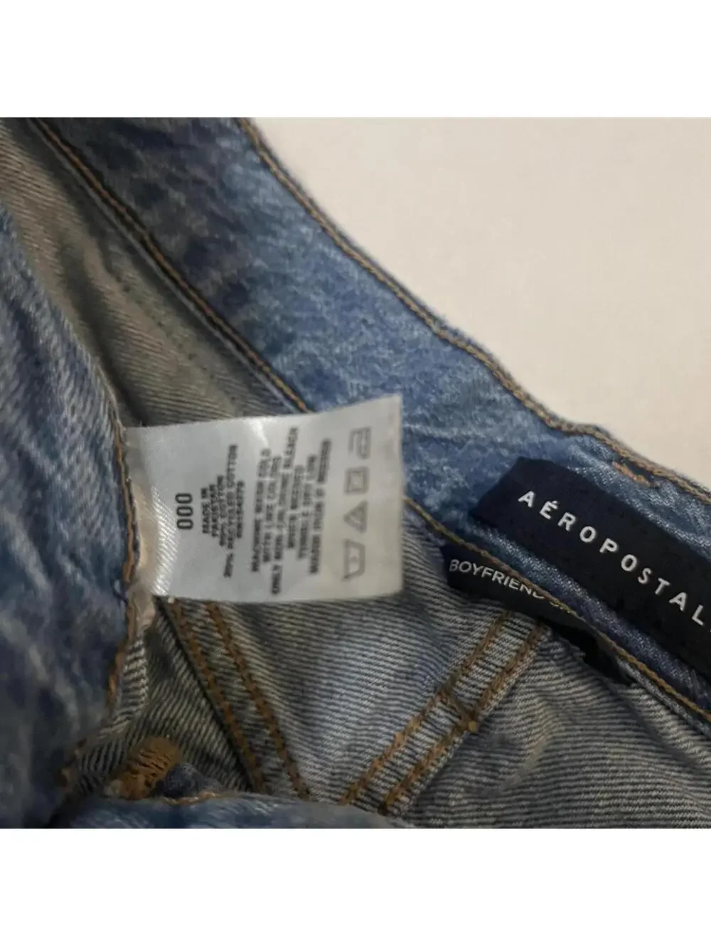 aeropostale denim mini shorts - Picture 5 of 8